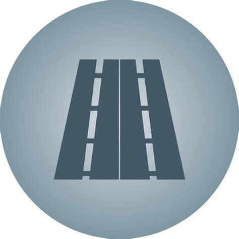 Beautiful Highway Vector Glyph Icon 16970672 Vector Art At Vecteezy