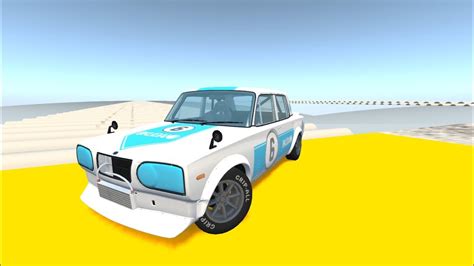 Beamng Drive Carro Cl Ssico De Corrida Vs Quebra Molas No Ar Youtube