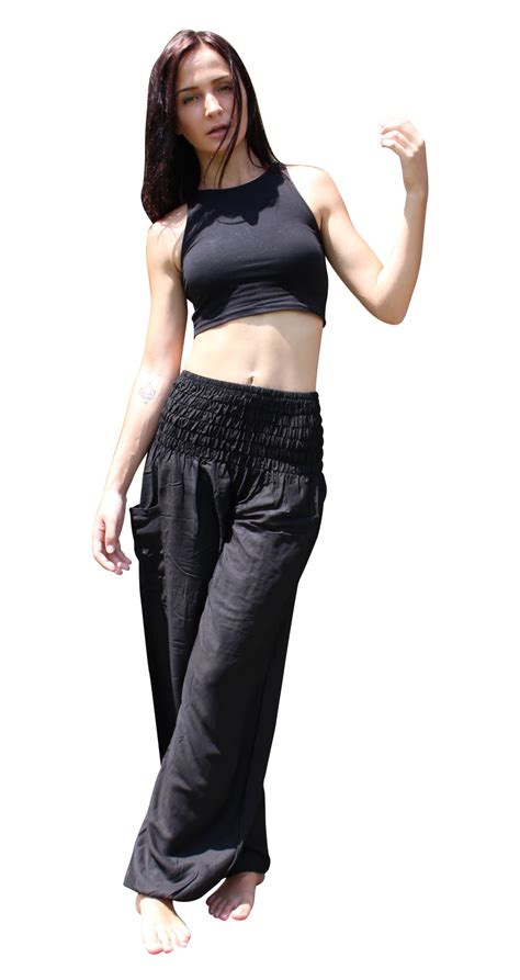 Black Harem Pants Bohemian Island Bohemian Island