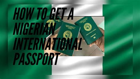 How To Get The New International Passport In Nigeria Cost Of