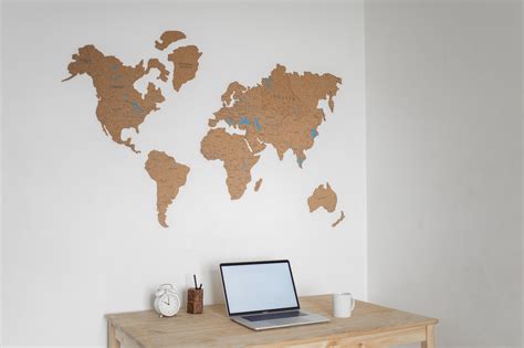 Best Ideas for Wooden Wall Maps Décor