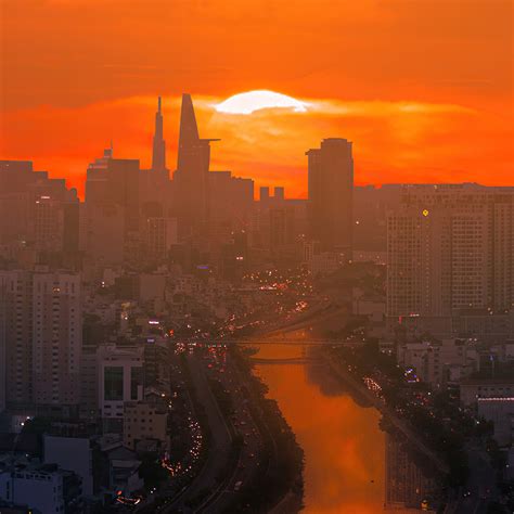 2048x2048 Sunset Soul City 4k Ipad Air ,HD 4k Wallpapers,Images ...