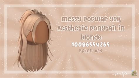 Pin By Meli On Blonde Hair Codes Cute Blonde Hair Roblox Codes Bloxburg Decal Codes