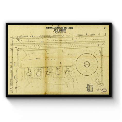 Parkville, Victoria Australia Vintage Map #10 (1896) – Vintage Maps