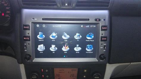 Autoradio GPS Fiat Stilo Mains libres Bluetooth écran Tactile