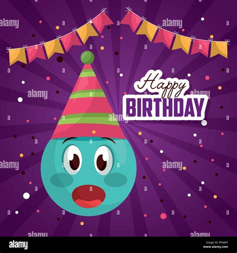 Happy Birthday Card Stock Vector Image And Art Alamy