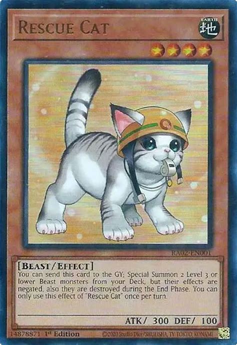 Rescue Cat Alternate Art UR 25th Anniversary Rarity Collection II