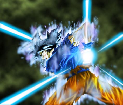 Goku Ultra Instinct Kamehameha By Robert Quach Dragon Balls Dragon