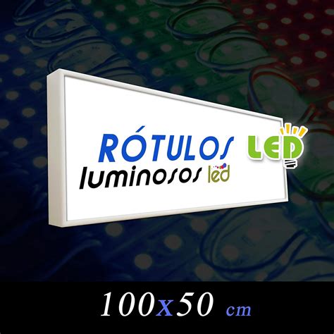 R Tulo Luminoso Led X Caj N Luminoso Para Publicidad Letrero