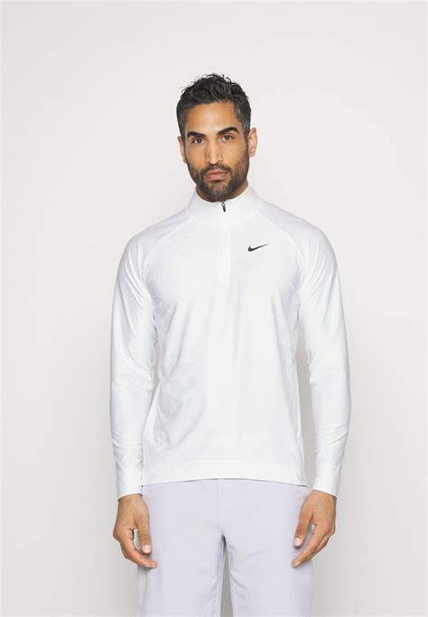 Nike Golf M Nk Tour Dfadv Hz Langarmshirt White Black Weiß Zalando Ch