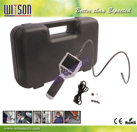 Witson 2 7 Inspección Industrial Monitor HD Video cámara endoscópica