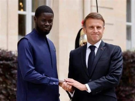 France Tête à Tête Entre Bassirou Diomaye Faye Et Emmanuel Macron