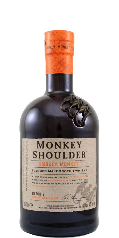 [BUY] Monkey Shoulder Smokey Monkey Batch 9 Scotch Whisky | 700ML at CaskCartel.com