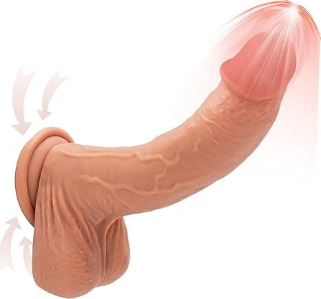 Realistischer Dildo Mit Sto Funktion Stark Saugnapf Beheizbarer