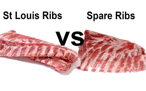 St Louis Ribs Vs Spare Ribs Which Is Better Acadia House Provisions