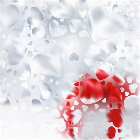 Abstract White Valentine Heart Background Heart Background Valentine