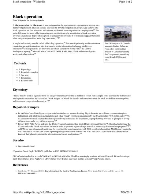 black operations   world  central intelligence agency