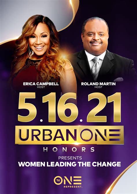 Erica Campbell And Roland Martin To Host 2021 Urban One Honors