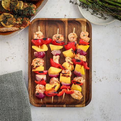 Prawn Capsicum And Mango Skewers Recipe Woolworths