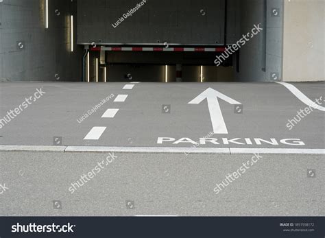 Entrance Underground Parking Modern Residential Building Stock Photo 1851558172 | Shutterstock