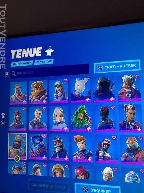 Compte Fortnite Saison Rennes Jeux Vid O