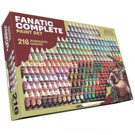 Warpaints Fanatic Complete Paint Set The Army Painter