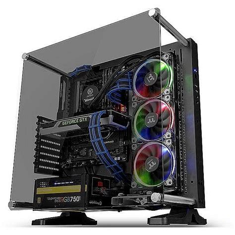 Thermaltake Core P3 Tempered Glass Black Ca 1g4 00m1wn 06