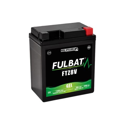 Ftz V Gel Fulbat Motorcycle Battery V Ah Bbl Batteries