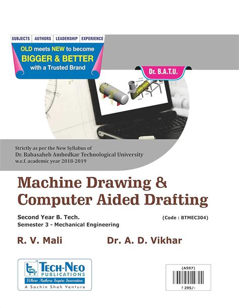 Buy Machine Drawing And Computer Aided Drafting For Batu Sem