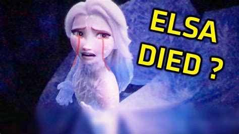 Elsa Dead Scene Frozen 2 Youtube