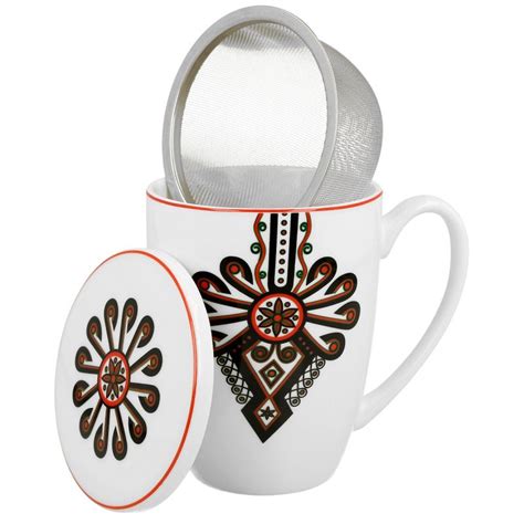 Kubek Z Zaparzaczem PARZENICA Duo 380 Ml Basilur Tea Sklep