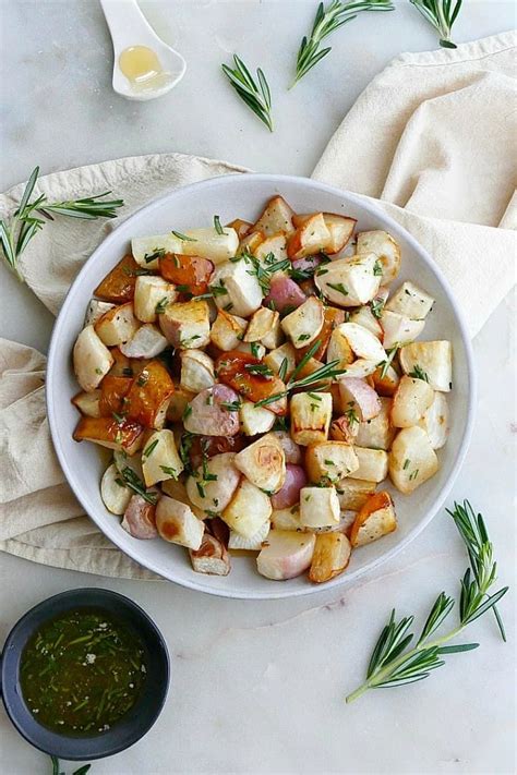 Roasted Turnips And Pears With Honey Butter Its A Veg World After