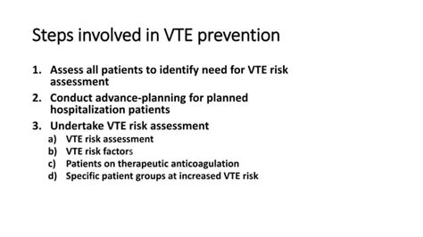 Guidelines For Dvt Prophylaxis In Surgical Patients Ppt