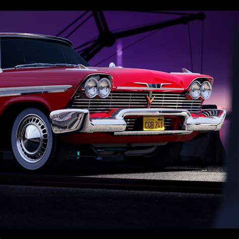 Christine | 1958 Plymouth Fury | CGI on Behance