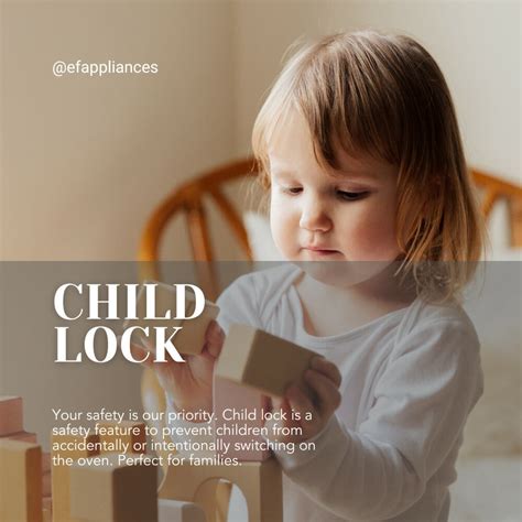 CHILD LOCK | EF Home Appliances