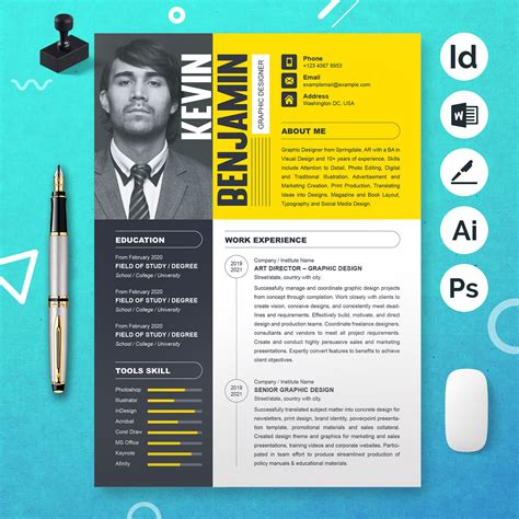 Creative Resume Template 2 - Design Cuts