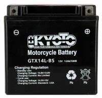 Kyoto Batterie Gtx L Bs Sla Agm V Ah Ytx L Bs F R Harley Davids