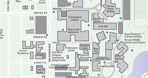 Ferris State University Campus Map - Printable Map