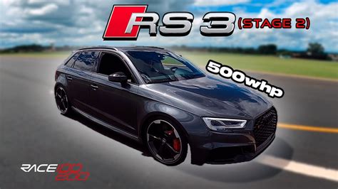 Audi Rs3 Sportback Stage 2 500 Whp Forte Demais Youtube