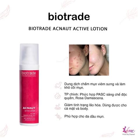 Dung D Ch Ch M M N Ho T T Nh Biotrade Acnaut Active Lotion Ml Demo