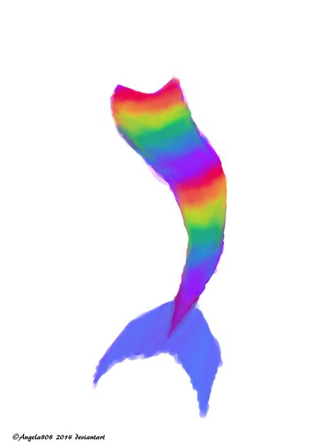 Rainbow Mermaid Tail Stock by angela808 on DeviantArt