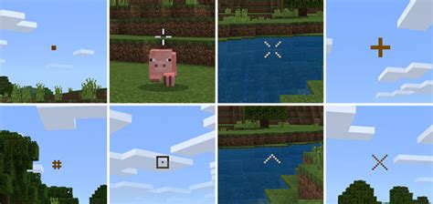 Where Is The Crosshair In A Minecraft Texture Pack Minecraft