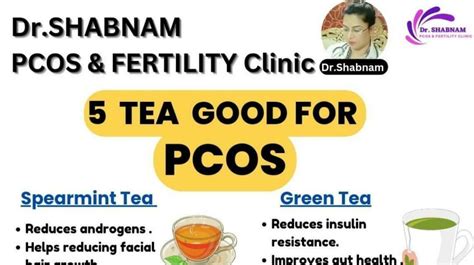 Use Of 5 Types Of Tea In Pcos Pcod