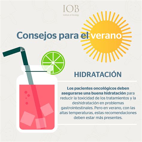 Consejos para el verano Hidratación IOB