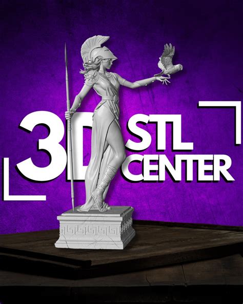 Athena D Figure Stl File High Quality D Printer Files D Stl Model