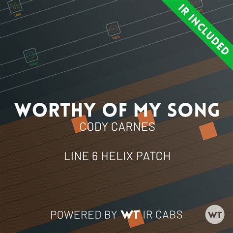 Worthy of My Song - Phil Wickham - Line 6 Helix Patch - Worship Tutorials