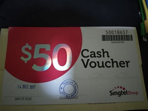 Singtel Voucher Tickets Vouchers Vouchers On Carousell