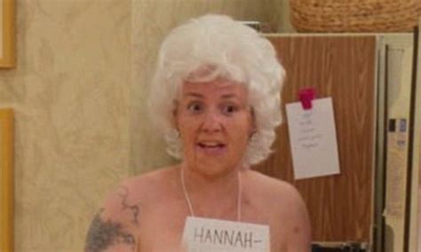 Lena Dunham NAKED For Girls Sketch On Jimmy Kimmel Daily Mail Online