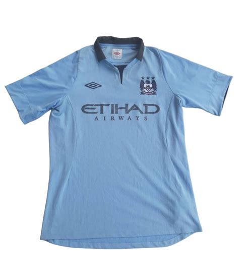 Vintage Vintage 2012/13 Man City Jersey x Sergio Aguero Club | Grailed