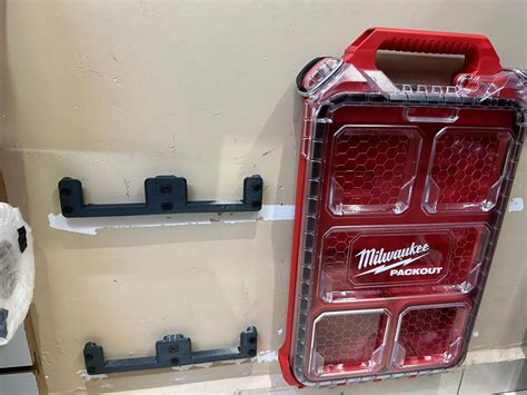 Milwaukee Packout Wall Mount D Printed Premium Quality Etsy